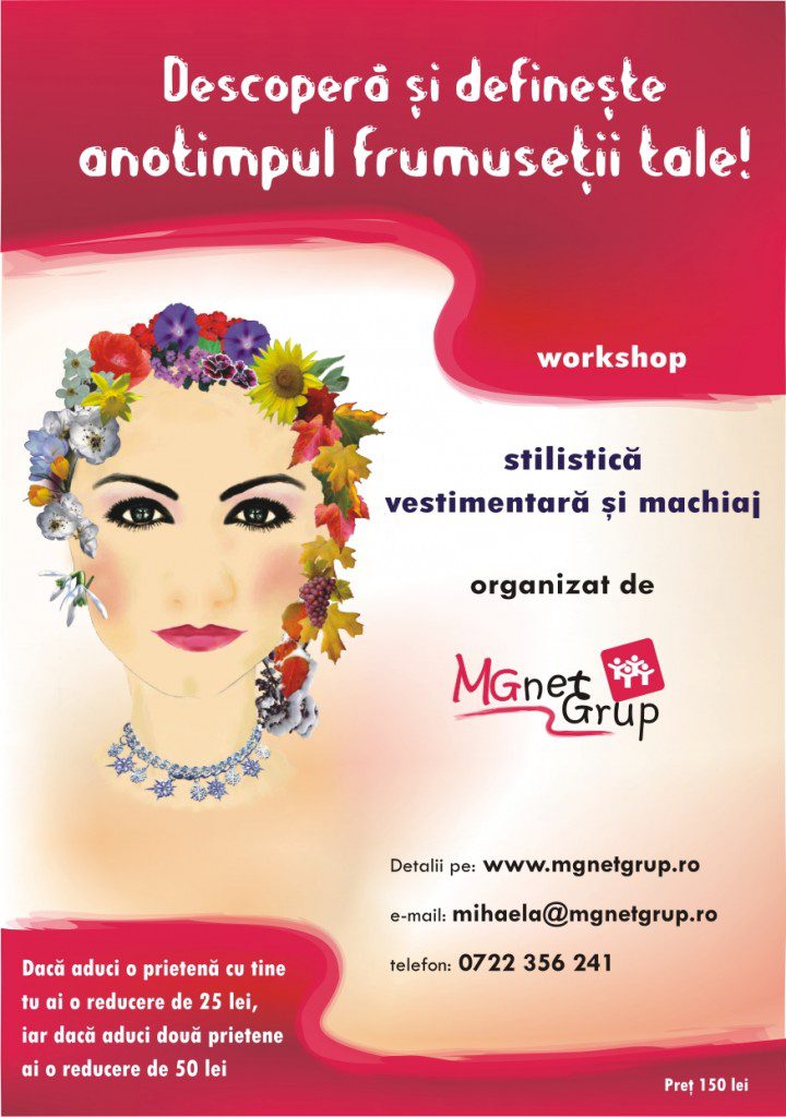 reclama workshop_Descopera si defineste anotimpul frumusetii tale