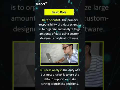 Data Scientist vs Business Analyst | Tutort Academy #shorts #datascience