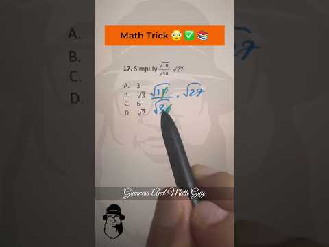 #shorttricks #tricks #math #tipsandtricks #guinnessandmathguy #learnonyoutube #learnmathtricks