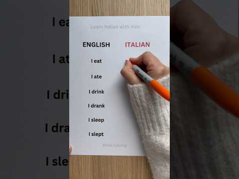 Learn Italian 🇮🇹