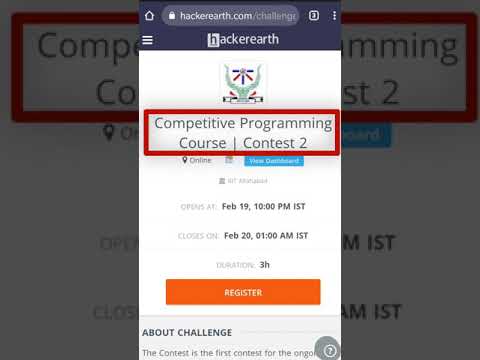 Beginners Competitive Programming Contest 2🔥🔥 | Register Fast 🔥🔥  #shorts