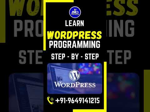 Best Institute for WordPress Programming Training in Jaipur, Rajasthan #Shorts #course #jmdstudy