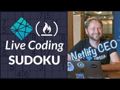 CEO poate codifica?  Urmărește CEO-ul Netlify codifică o aplicație Sudoku de la zero într-un bar într-o seară de sâmbătă