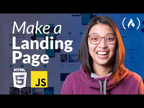 Cum să faci o pagină de destinație folosind HTML, SCSS și JavaScript – Curs complet