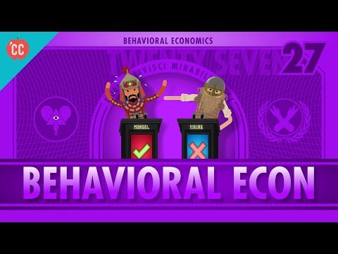 Economie comportamentală: Curs intensiv de economie #27