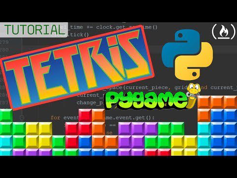 Tutorial Python și Pygame – Construiește Tetris!  Curs complet GameDev