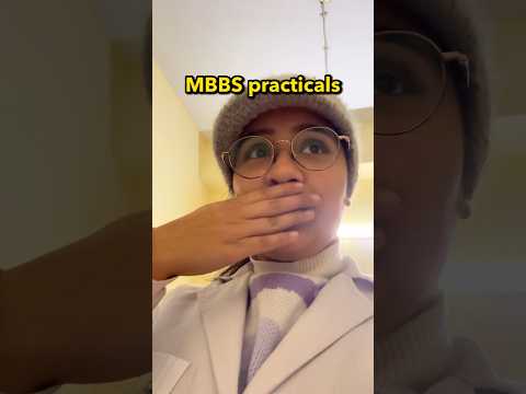 MBBS practicals: mini vlog #mbbsvlog #minivlog