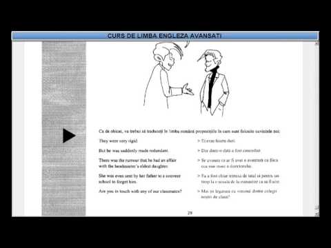 Curs de limba Engleza nivel Avansati (tema+dictionar) – Lectia 30