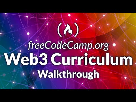 Descrierea cursului Web3 pe freeCodeCamp.org (Rugină, dezvoltare blockchain și contracte inteligente)
