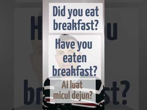 Ai Luat Micul Dejun? Cum Este Corect in Engleza?  #engleza #englezaonline #invataengleza