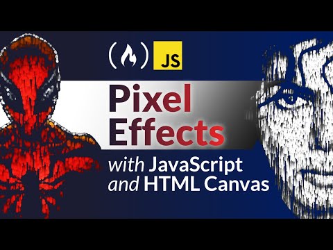 Efecte de pixeli cu JavaScript și HTML Canvas – Tutorial