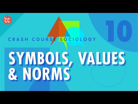Simboluri, valori și norme: curs intensiv de sociologie #10