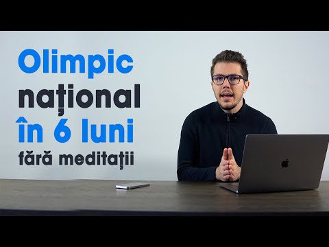 Cum am devenit olimpic național în 6 luni fără meditații de programare