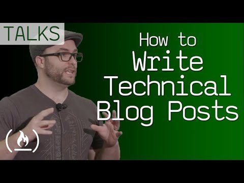 Cum să scrii postări tehnice pe blog – discuție de la creatorul freeCodeCamp, Quincy Larson