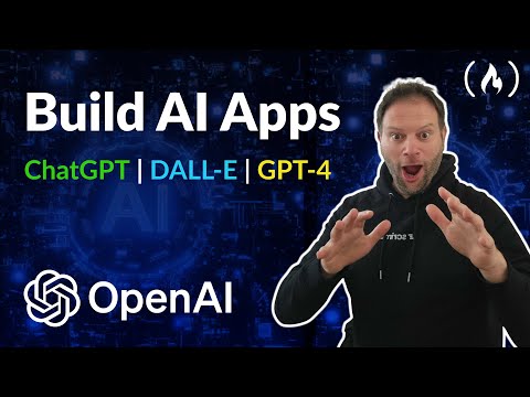 Creați aplicații AI cu ChatGPT, DALL-E și GPT-4 – Curs complet pentru începători