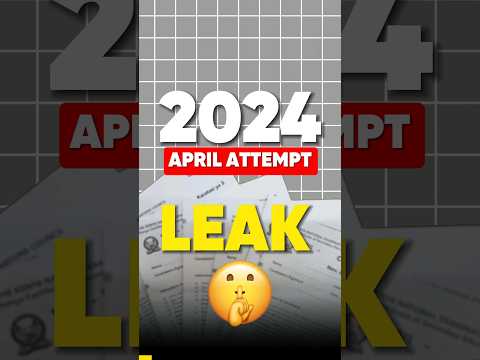 🤯JEE Mains 2024 April Attempt Full Paper Leaked?🔥 | IIT Motivation #shorts #iit
