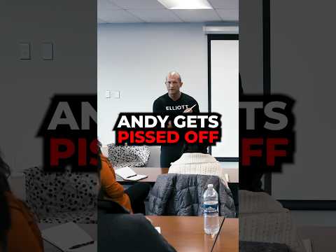 ANDY GETS PISSED OFF