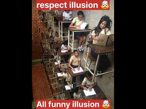 respect illusion 🤯 #illusion #funnypictures #shorts #trending #amazingfacts #illution #funnyvideos