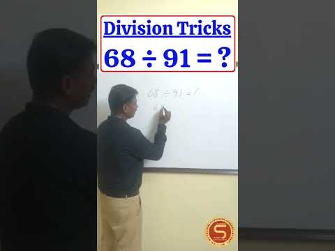 (Shorts – 597) Dividing by 91 | Division Tricks | Maths | Math #shorts #trending #shortsfeed #viral
