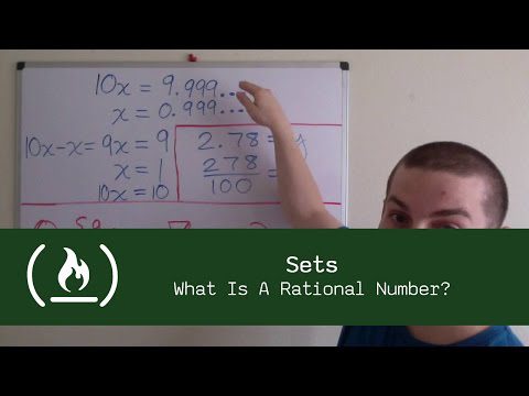 Matematică pentru programatori: seturi (ce este un număr rațional?)