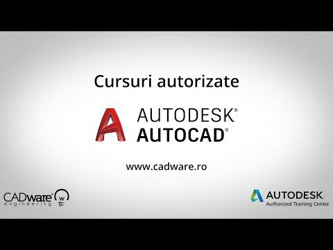 Cursuri autorizate AutoCAD – CADWARE Engineering