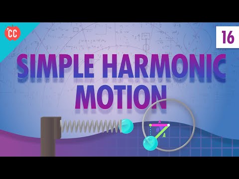 Mișcare armonică simplă: curs intensiv de fizică #16