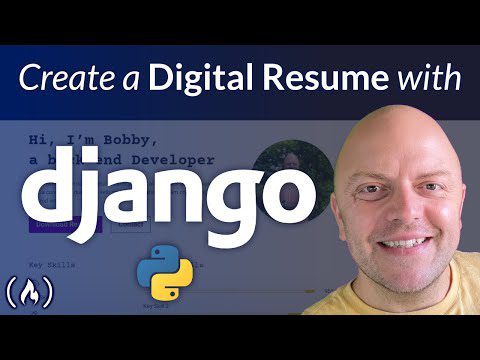 Tutorial Django – Creați un CV digital cu un backend Python