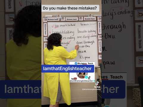 Do you make these simple grammar mistakes? #grammareducator #English #grammar