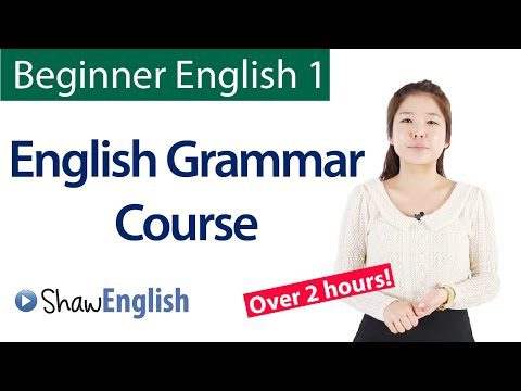 Curs de gramatică engleză pentru începători: gramatică engleză de bază