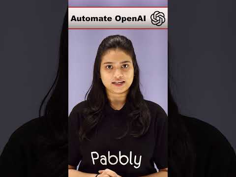 Automatic Data Generation with OpenAI: Paste Anywhere Automatically with #pabblyconnect #shorts