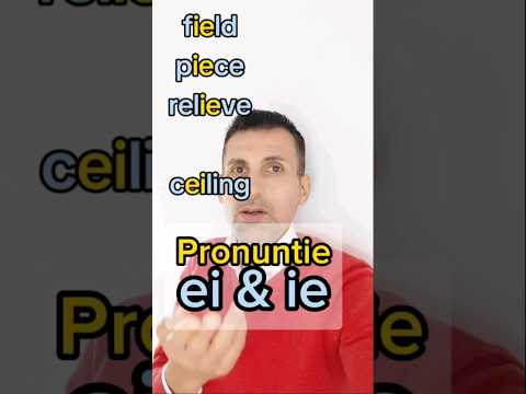 Cum pronunti “ei” & “ie” In Aceste Cuvinte In Engleza? Lectie De Pronuntie Incepatori #engleza