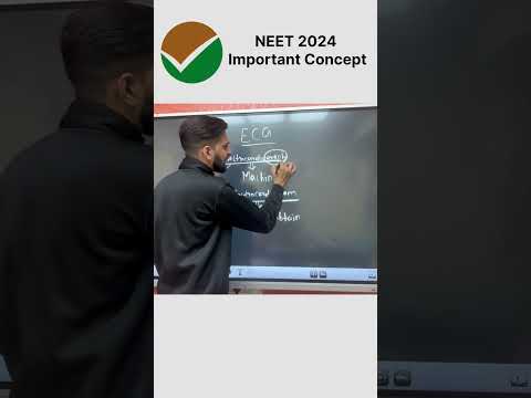 NEET 2024 Important Concept of ECG #neet #neet2024 #neet2025