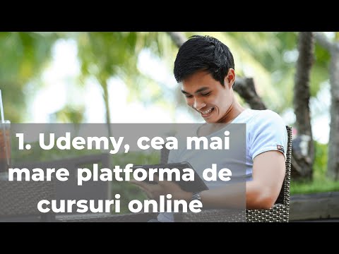 Udemy, cea mai mare platforma de cursuri online