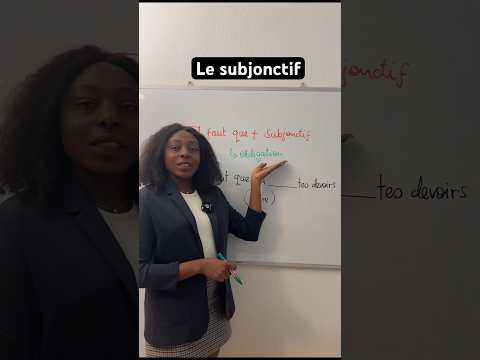 How to use “Le Subjonctif” #learnfrench #apprendre #french #français #learnenglish #english