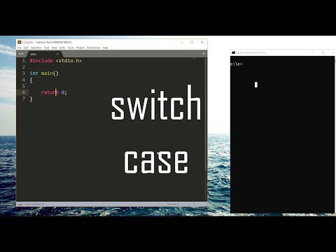Programare pentru incepatori Limbajul C. Lectia 23. Switch case