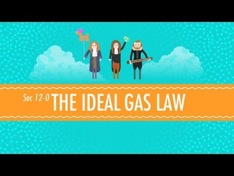 Legea gazelor ideale: curs intensiv de chimie #12