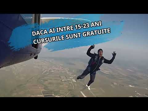 Cursuri gratuite parasustism la Aeroclubul Sibiu!