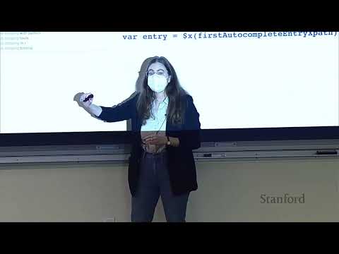 Seminar Stanford – Instrumente de programare pentru viitorul științei datelor, Sarah Chasins