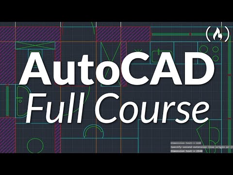 AutoCAD pentru începători – curs universitar complet