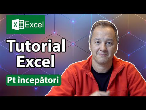 Microsoft Excel – Tutorial pas cu pas pentru incepatori in Romana