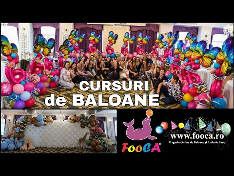 Cursuri de baloane / Școala de Baloane FooCA organizează cursuri de baloane