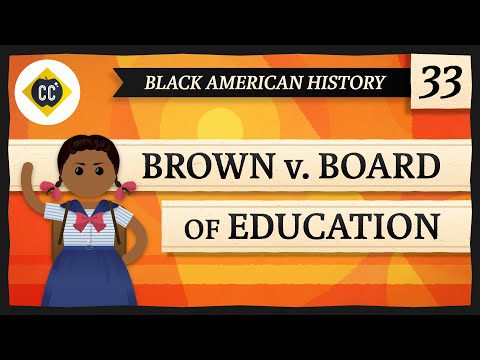 Segregarea școlară și Brown v Board: Crash Course Black American History #33