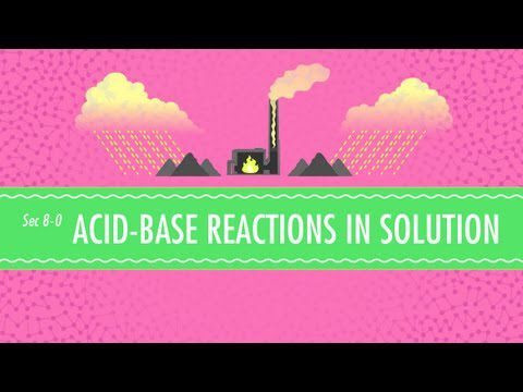 Reacții acido-bazice în soluție: curs intensiv de chimie #8