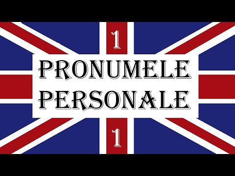 Invata engleza | GRAMATICA 1 | Pronumele personale