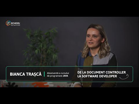Cum a ajutat-o pe Bianca cursul de programare Java să-și găsească primul job în IT