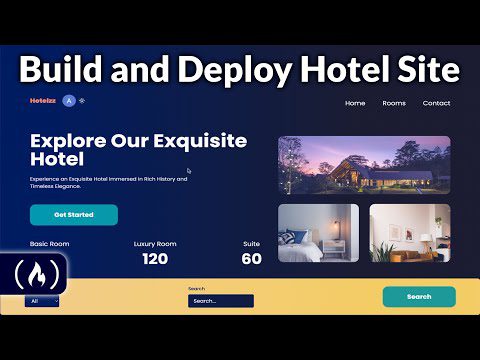 Tutorial Full Stack – Site de management al hotelului cu Next.js, React, Sanity.io, Tailwind, Stripe