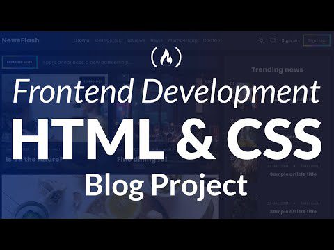 Curs de dezvoltare front-end – Creați un blog cu HTML și CSS