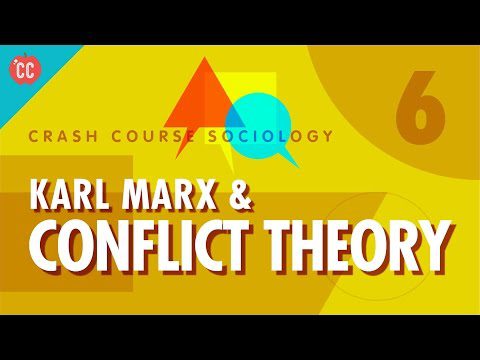 Karl Marx și teoria conflictului: curs intensiv de sociologie #6