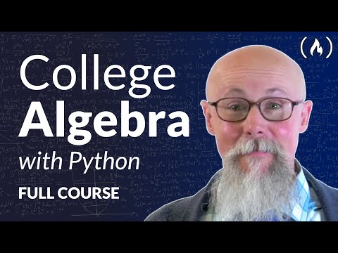 College Algebra – Curs complet cu cod Python