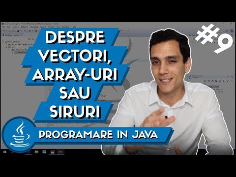 🌍Despre Vectori, Array-uri sau Siruri in Java | Programare in Java #9